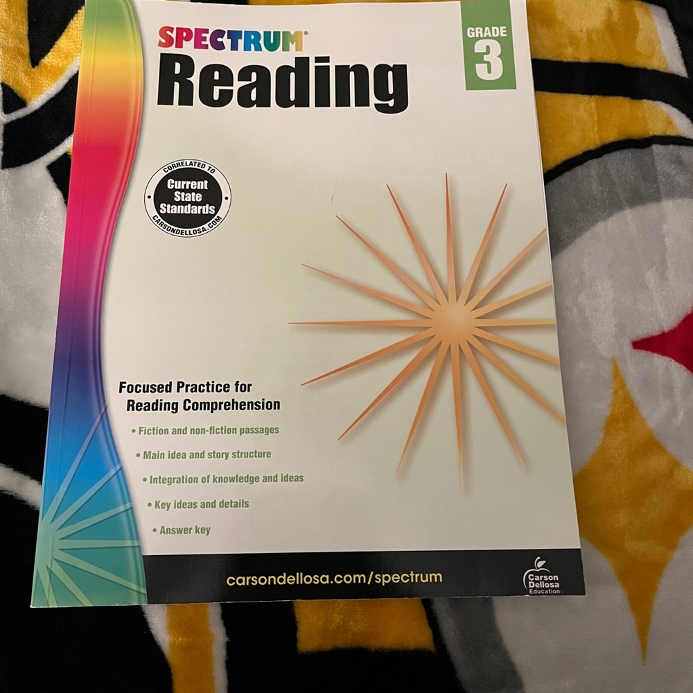 Spectrum Grade 3 Reading Workbook